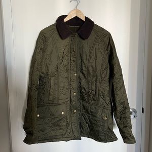 Barbour quilted jacket sz 12